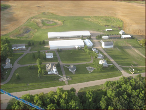 Pioneer Village Ariel View